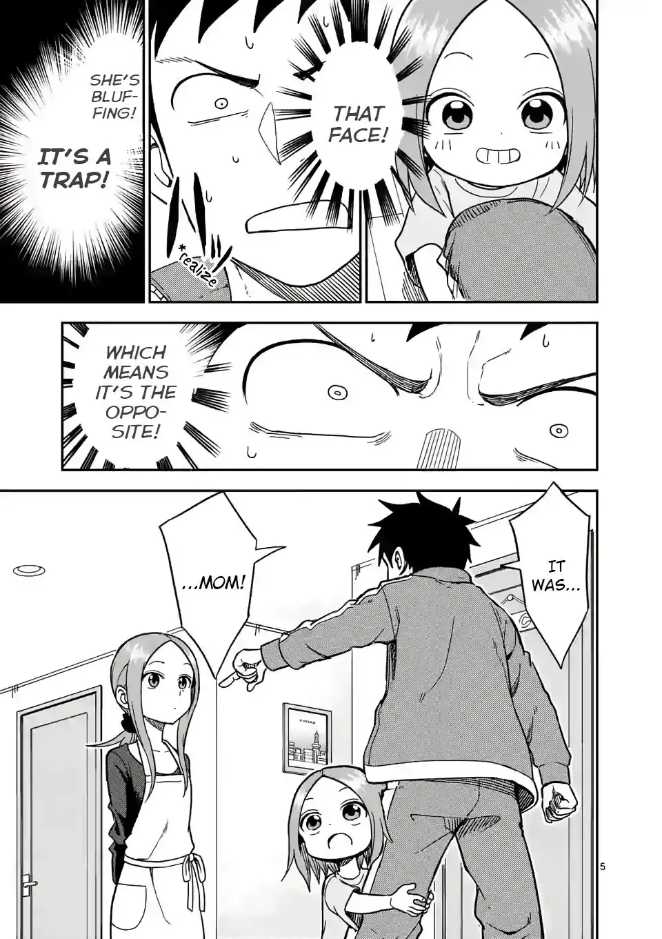 Karakai Jouzu no (Moto) Takagi-san Chapter 134 5